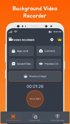 Background Video Recorder android App screenshot 6